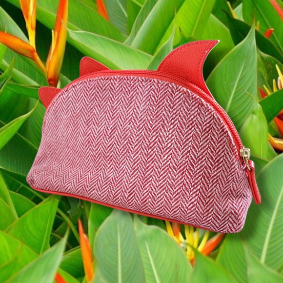 ✨️HP✨️Bath & Body | Cute Orange Fox Faux Leather Cosmetic Bag (OS) - Picture 2 of 10